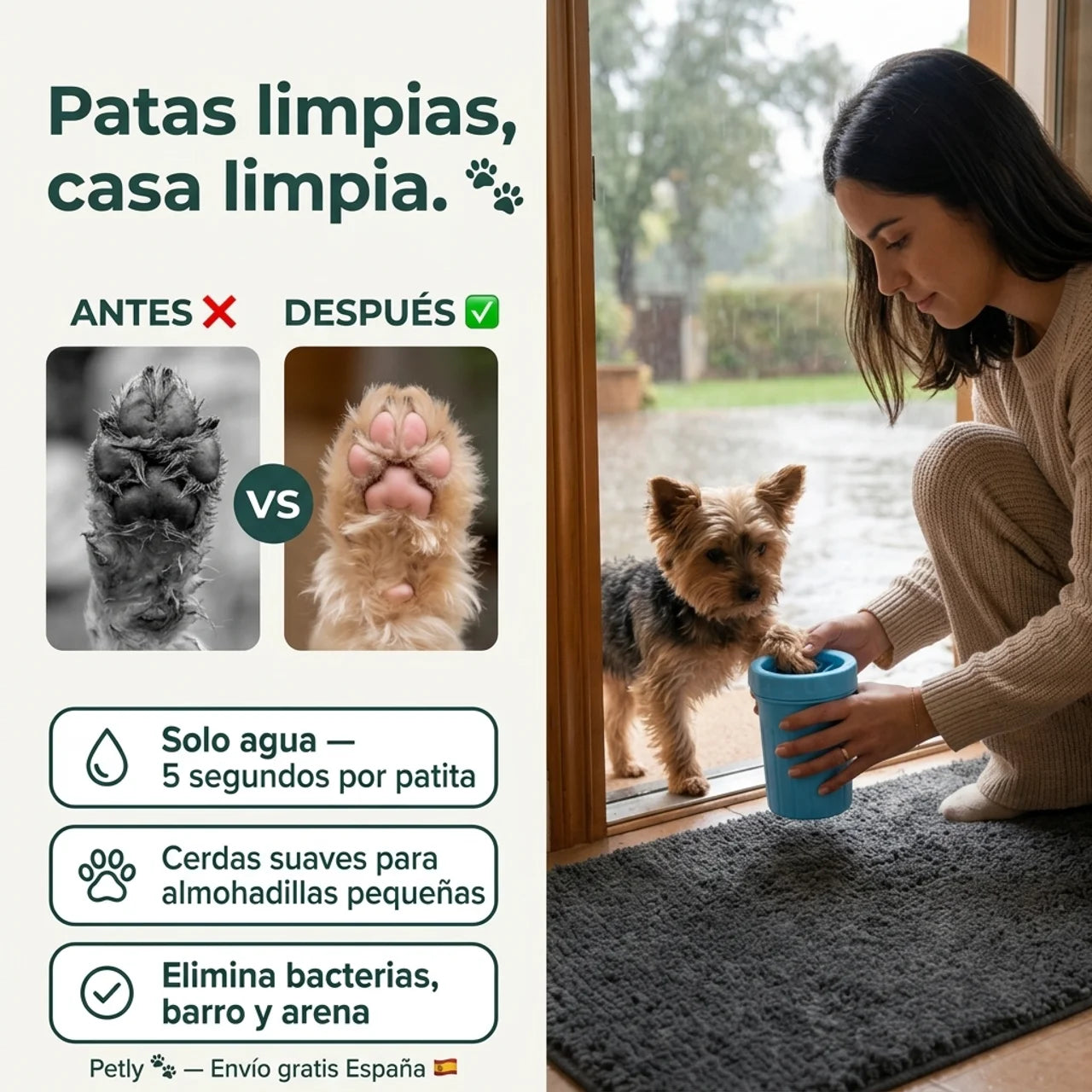 Petly - Limpiador de Patas
